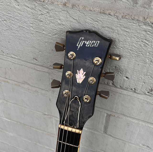 1978 Greco SA-900 (Gibson ES-335 MADE IN JAPAN LAWSUIT-era) with FLAME MAPLE ... this is a '59 "Burst" Killer ... with HARD Case