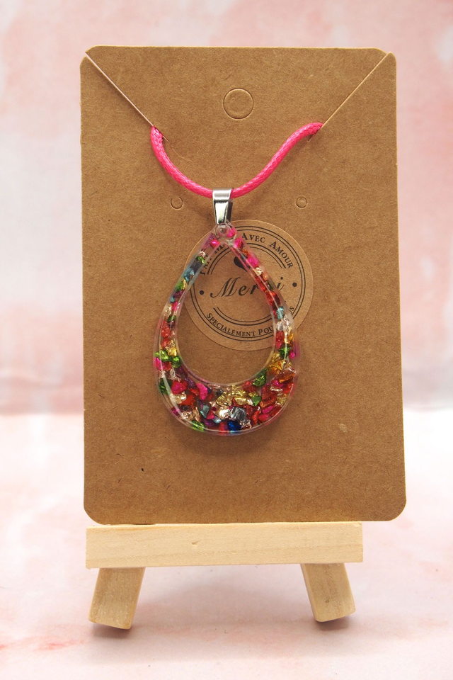 Collier Goutte Ouverte