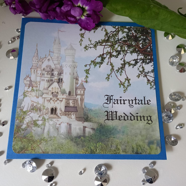 Fairytale wedding stationery 