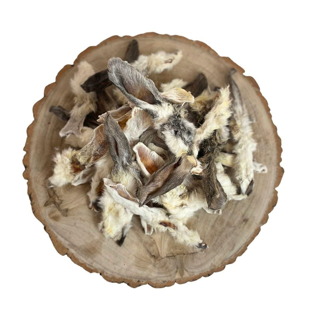 100g Small Rabbit Ears with Hair