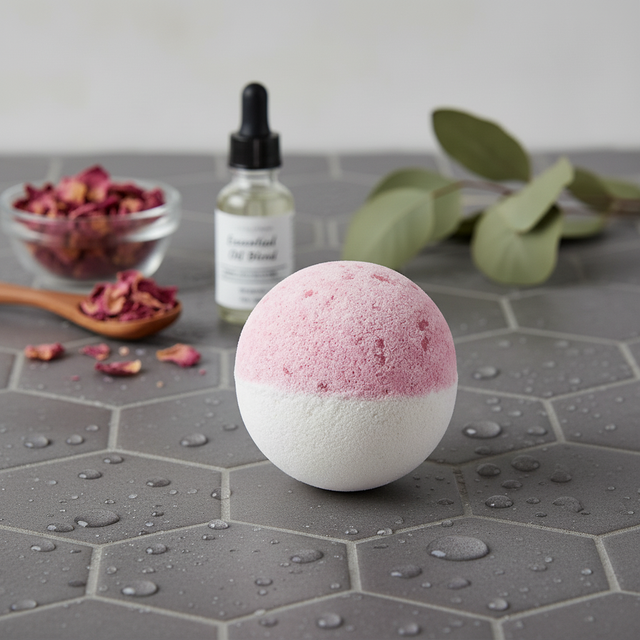 Bomba da bagno Rosa del Giappone Saules 