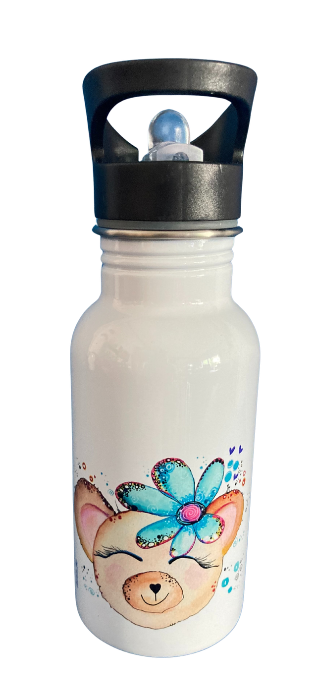 Trinkflasche "Teddybärin"