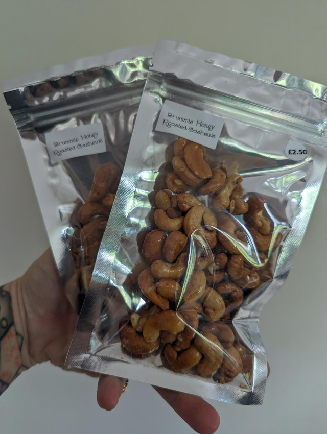 Honey roasted cashews 