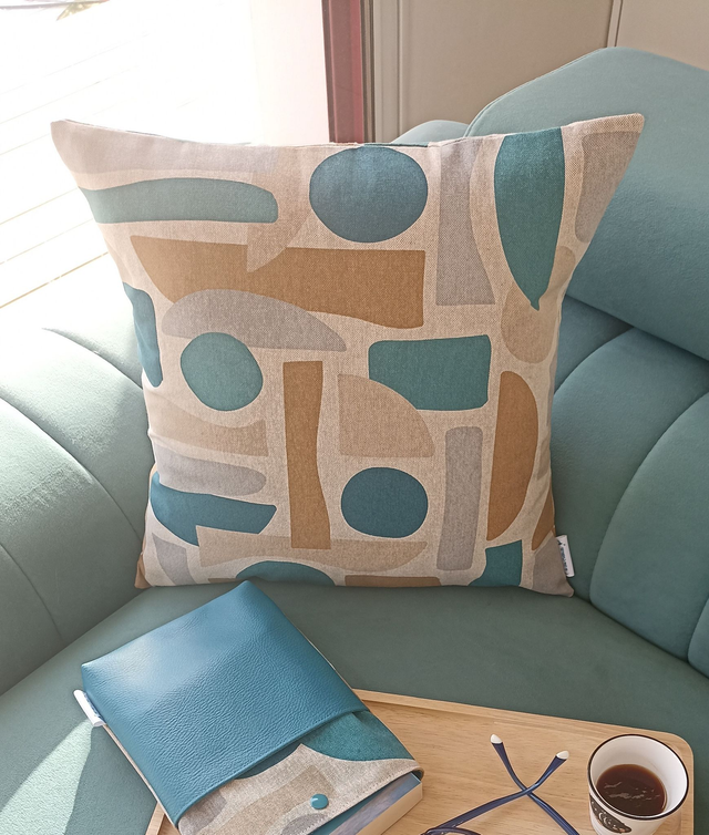 Coussin Abstract version carrée