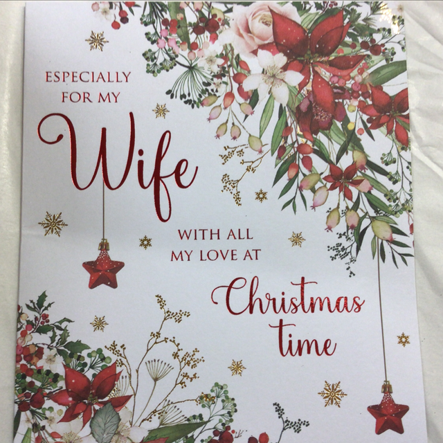 Christmas Wife (Poinsettias) NQ 