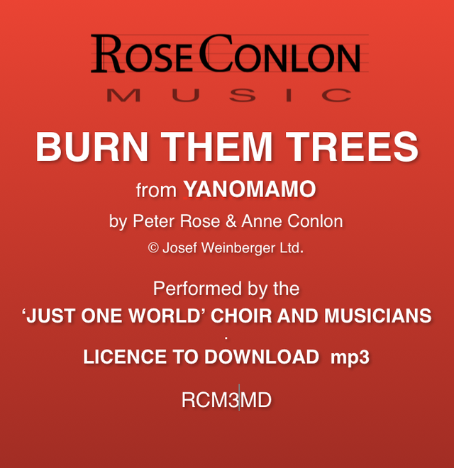 BURN THEM TREES   (from Yanomamo by Peter Rose &amp; Anne Conlon)