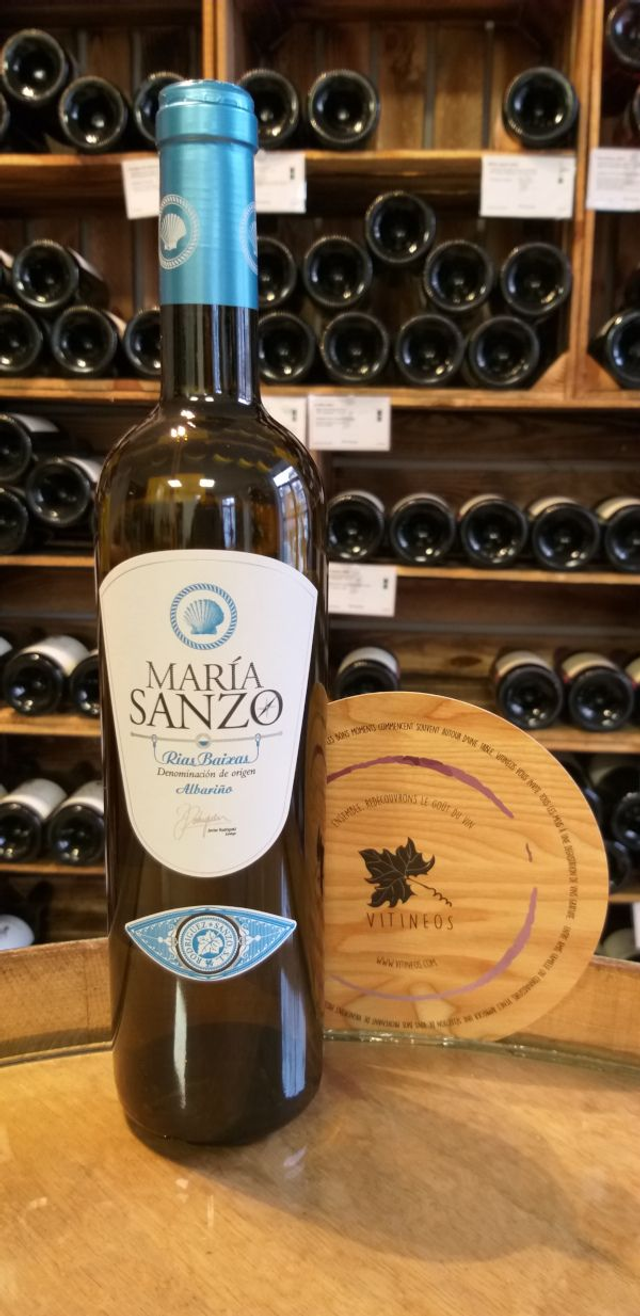 Maria Sanzo Albarino 2023 - Blanc Sec Tranquille - Rodriguez-Sanzo (Javier Rodriguez)
