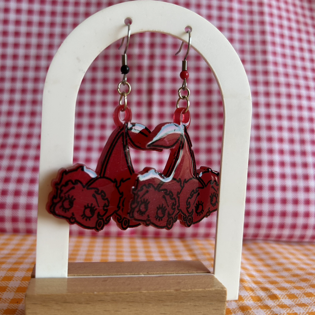Pendientes Betty Boop