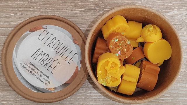 Box Citrouille ambrée 
