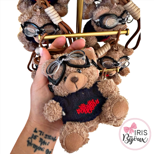 Teddy aviatore con maglioncino