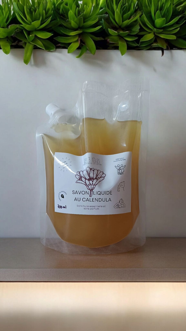 SAVON LIQUIDE AU CALENDULA Corps &amp; Cheveux