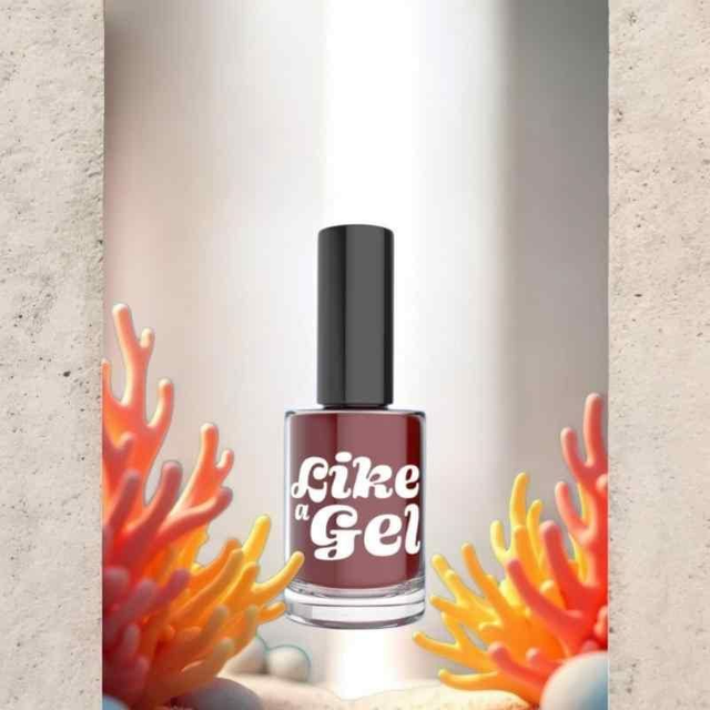 Like a Gel Nail Polish – Brick Red 10ML | Beauty &amp; Fashion


