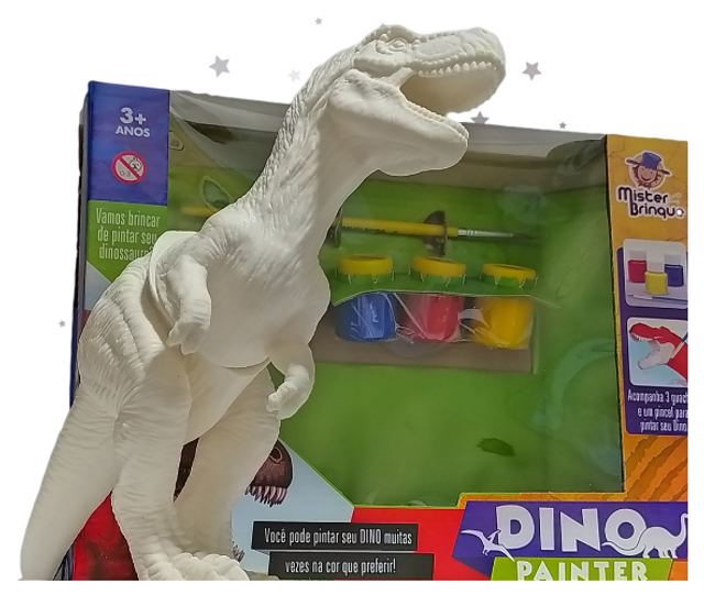 Dino Painter Para Colorir - Mister Brinque