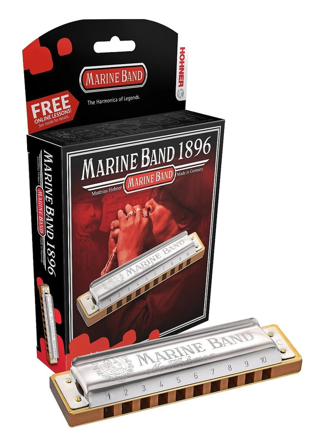 Hohner 1896 Marine Band Harmonica Db