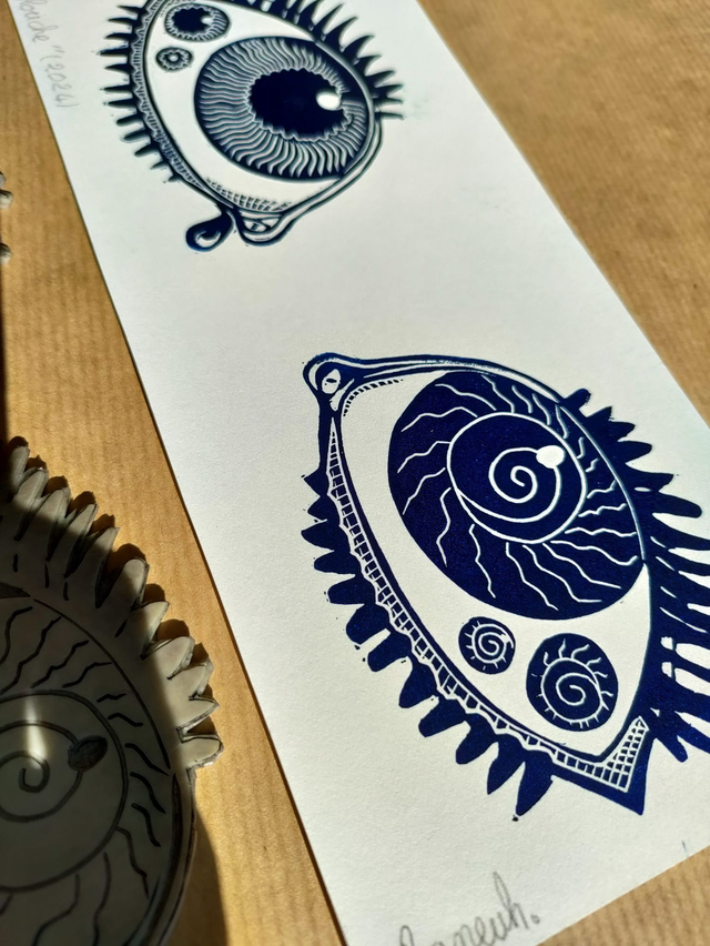 "Biglouche" double impression oeil