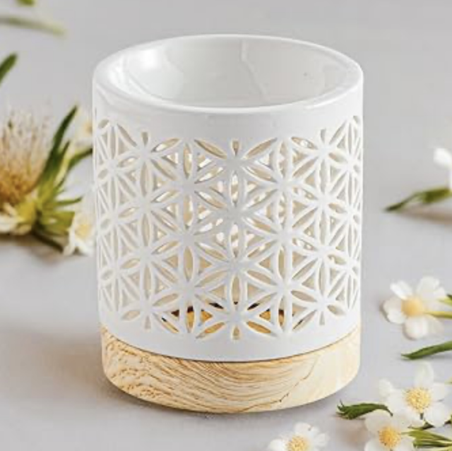 Brûle parfum motif fleure 