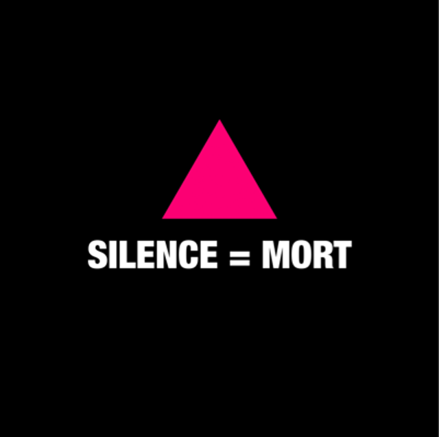 T-shirt « SILENCE = MORT » - Act Up Sud-Ouest