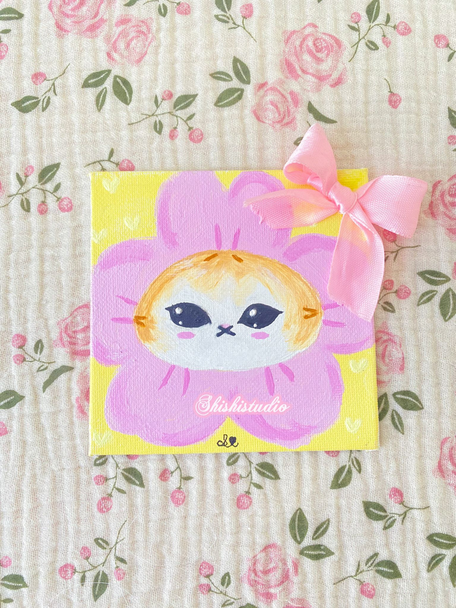 Mofusand Hanami Sakura painting 