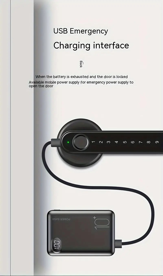 Home electronic door lock