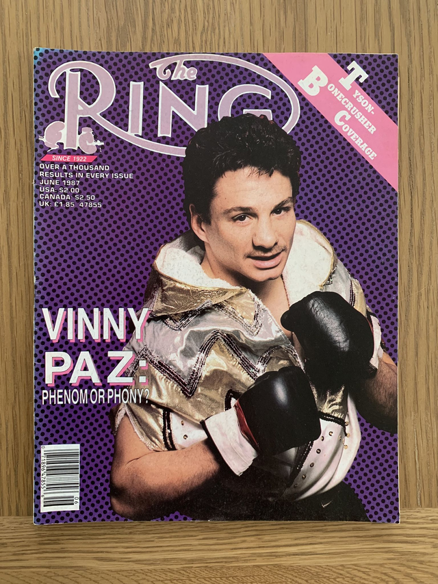 The Ring Boxing Magazine June 1987