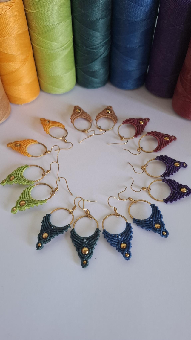 Boucles d'oreille "Orion"