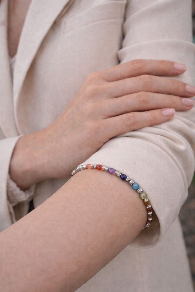 Bracelet "Harmonie des 7 Chakras"
