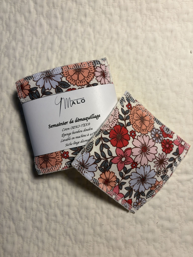 Lot de 7 lingettes doudou