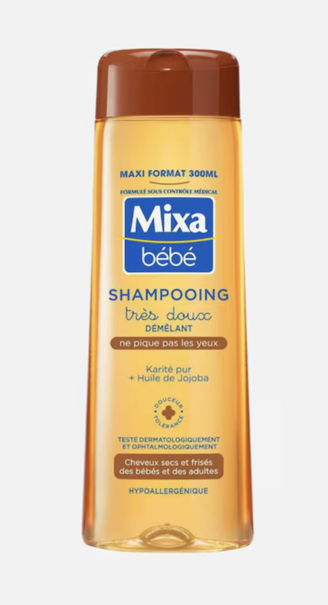 Shampoing Bébé Démêlant Très Doux Karité MIXA BEBE