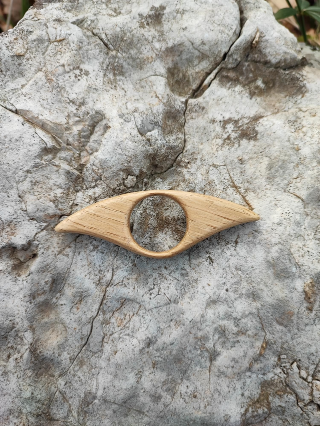 Bague de Lecture en Bois de Châtaignier (mixte)