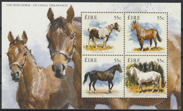 Ireland 2011 Horses Minisheet MNH