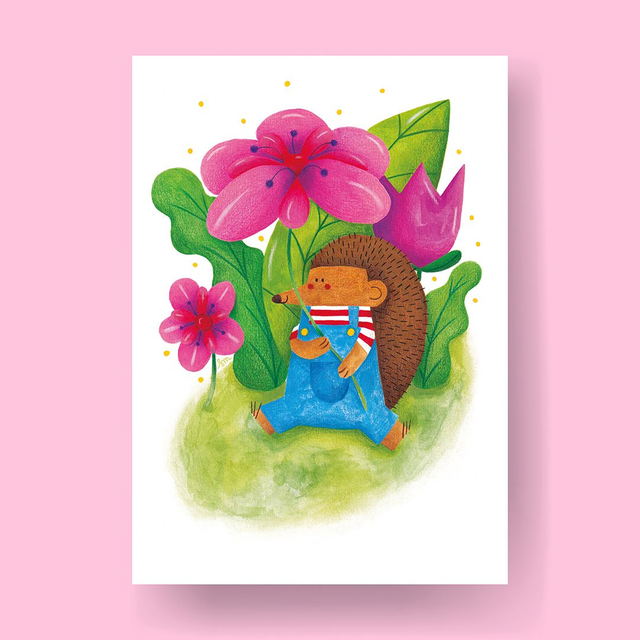 Le printemps du hérisson