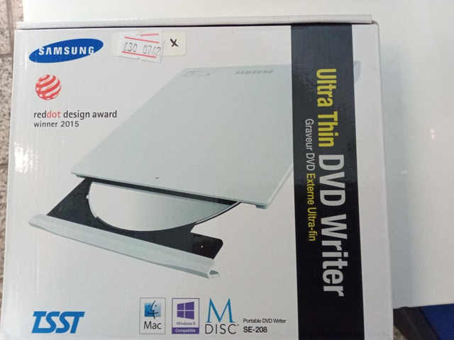 *0742- Ultra DVD writer Samsung 