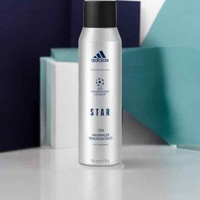 Adidas Champions League Star 72h 150ml | Men’s Body Spray &amp; Deodorant