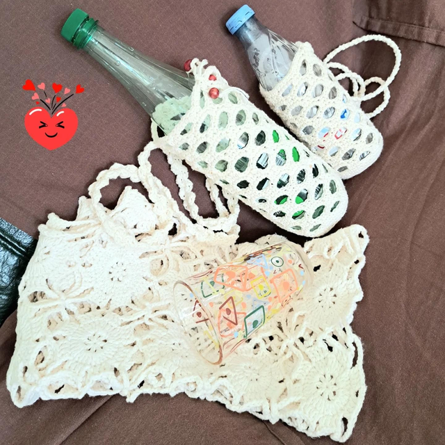 Porte bouteille au crochet