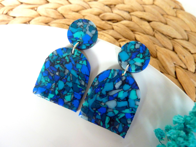 Boucles d'oreilles arche - Un été en mer 