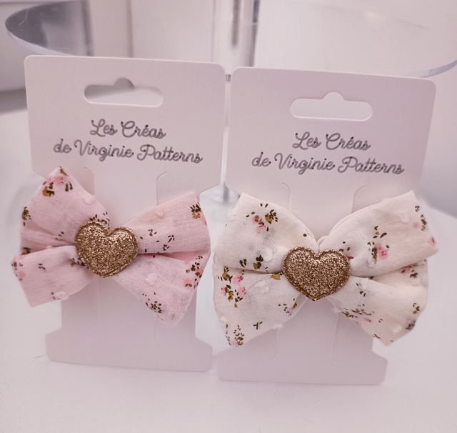 Pince à cheveux fleuris "Brise Légère"