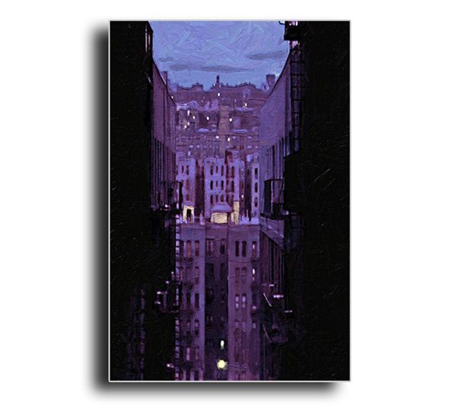 01 Urban - Purple Evening In New York, 2019.