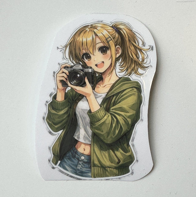 Anime Sticker blond