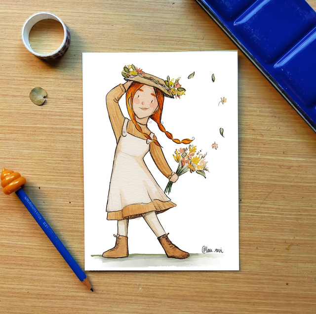 Anne de teules verdes