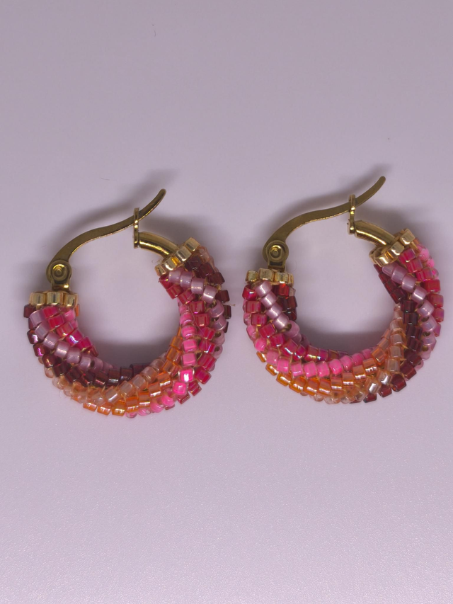 Créoles miyuki 15mm