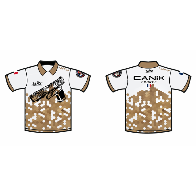 Maillot de tir CANIK FRANCE - bronze