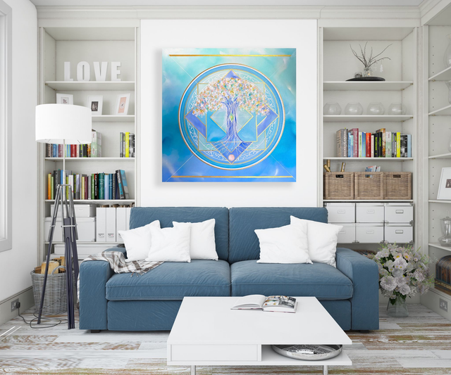 Arbre de vie Format 50x50