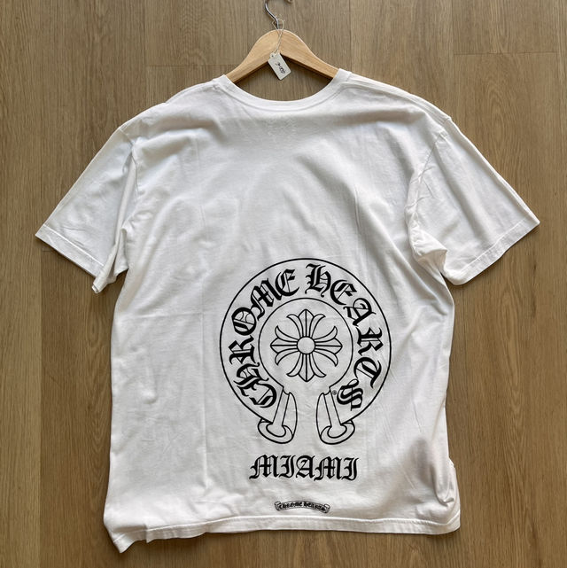 Chromehearts T-Shirt Miami White Size XXL - NEW
