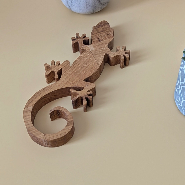 Salamandre en chêne