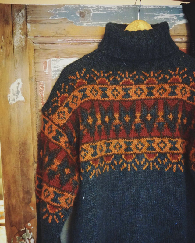 Arctic Summer Sweater Kit - Col 03 (Bottle Green Lettlopi) - Wool &amp; Pattern - Linka Neumann