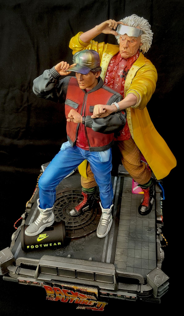 DIORAMA BACK TO THE FUTURE (retour vers le futur II) 1/6e