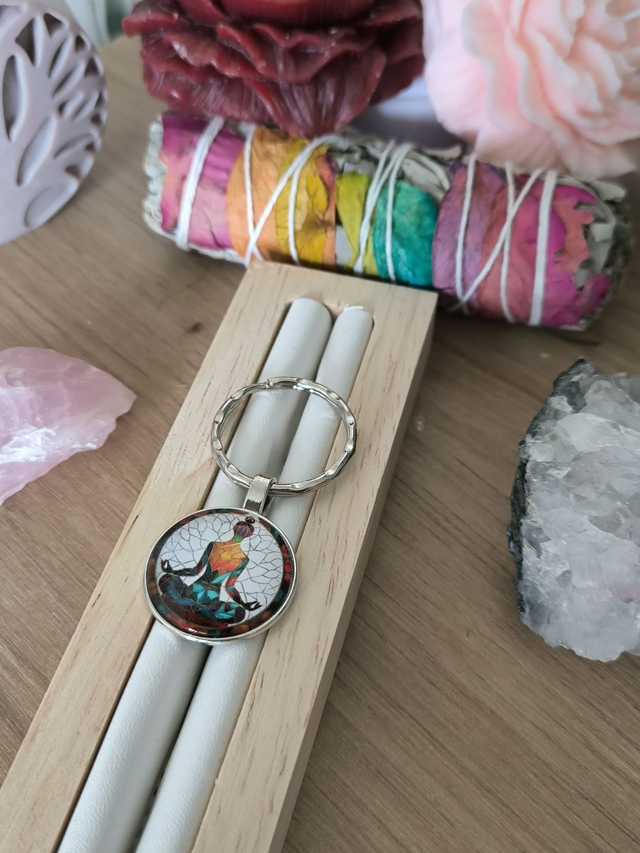 Porte-clef méditation