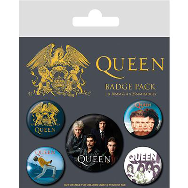QUEEN (CLASSIC) BADGE PACK