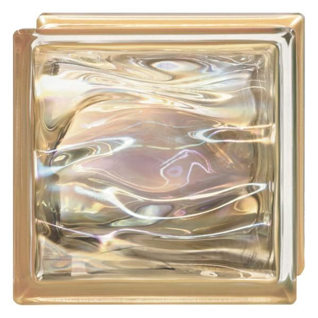 Vetromattone Agua - Ambra