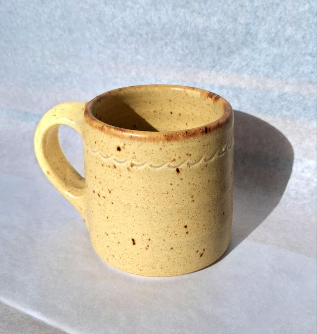 Large oatmeal mug